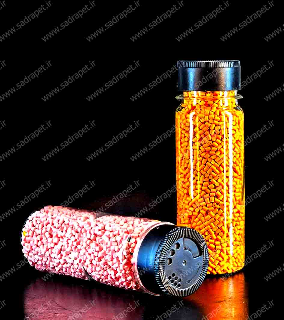 بطری ادویه پاش پلاستیکی ۸۰ گرمی استوانه ای